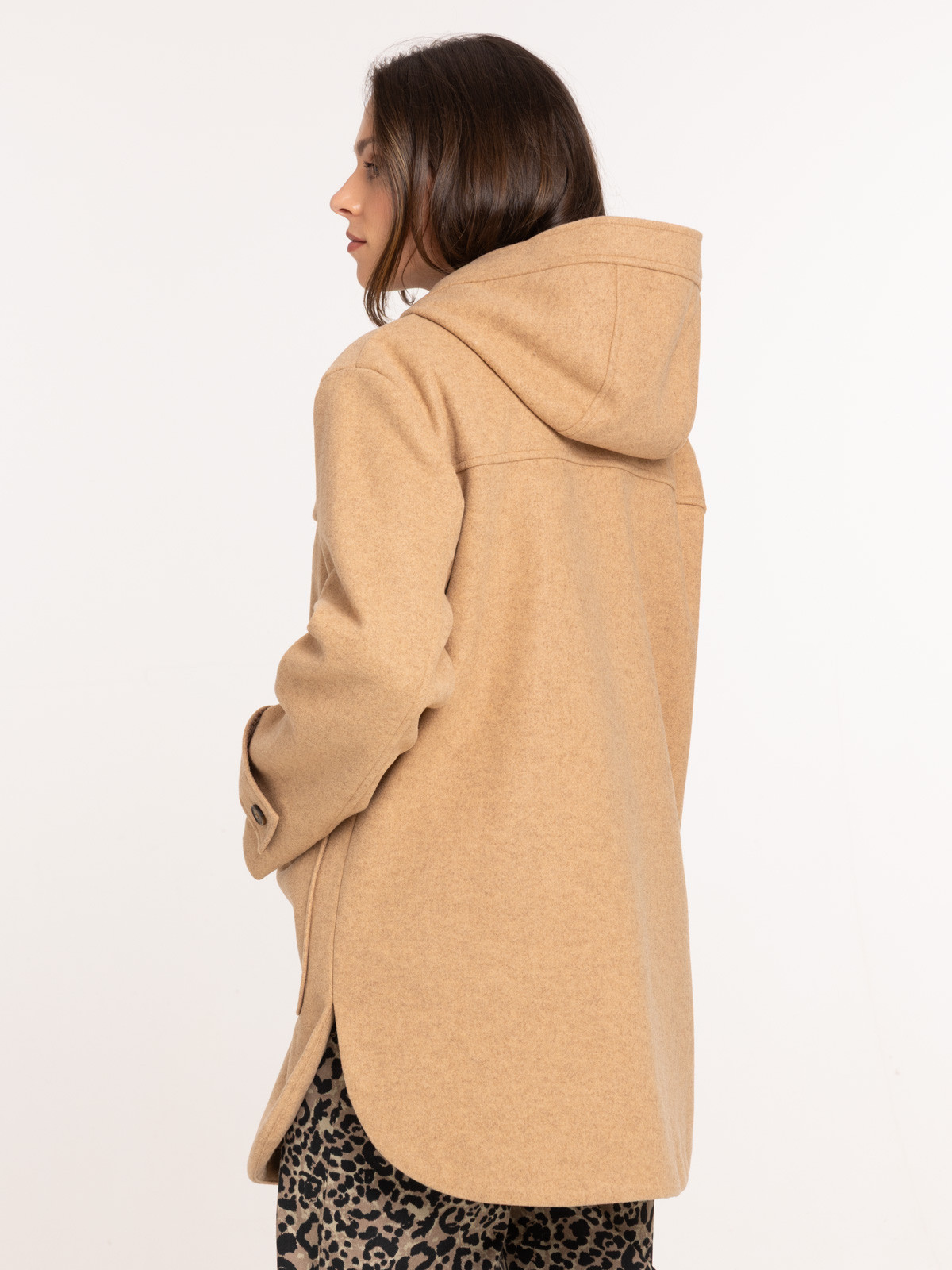 Duffle-coat camel femme Duffle-coat camel femme