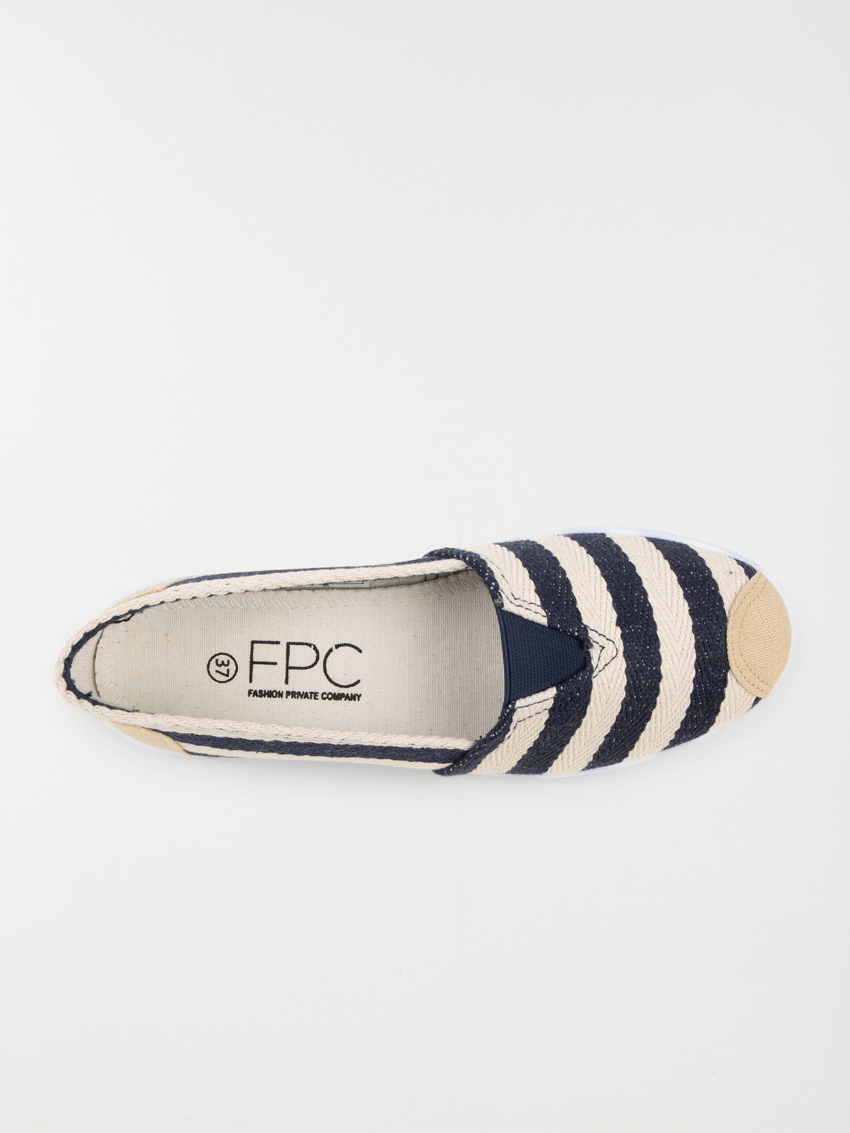 Ballerine détente rayé marine (36-41) Ballerine détente rayé marine (36-41)