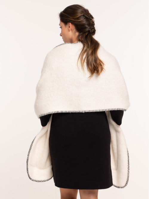 Écharpe 2 poches femme