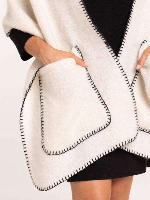 Écharpe 2 poches femme