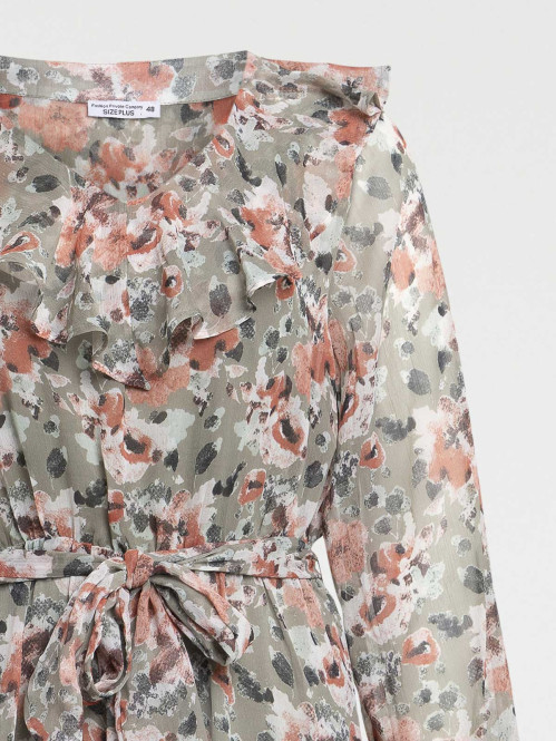 Robe longues fleurie grande...