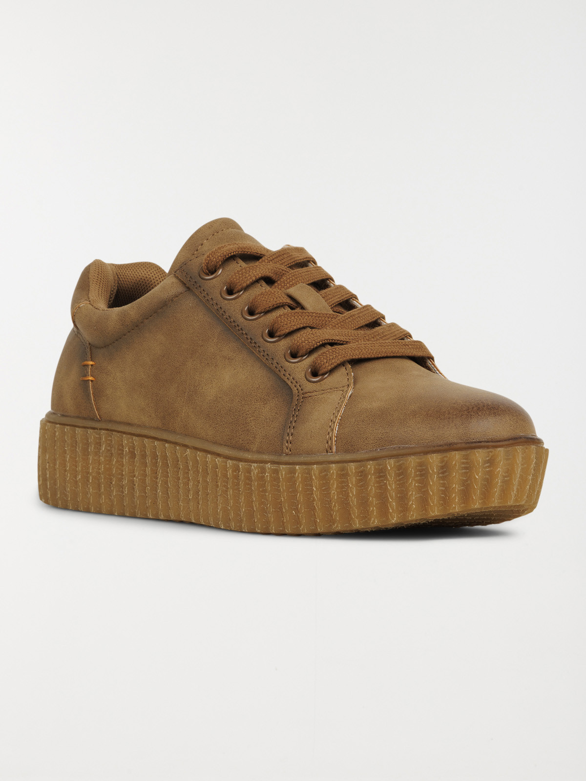 Baskets basses marrons femme (36-41)