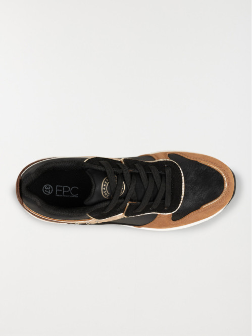 Baskets basses noires femme (36-41) Baskets basses noires femme (36-41)