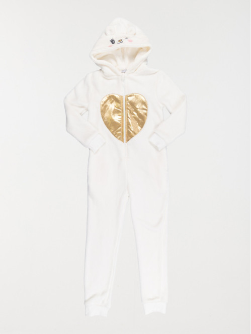 Combinaison à capuche ours...