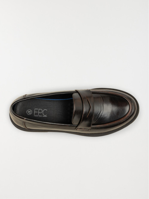 Mocassins femme coloris noir (36-41) Mocassins femme coloris noir (36-41)