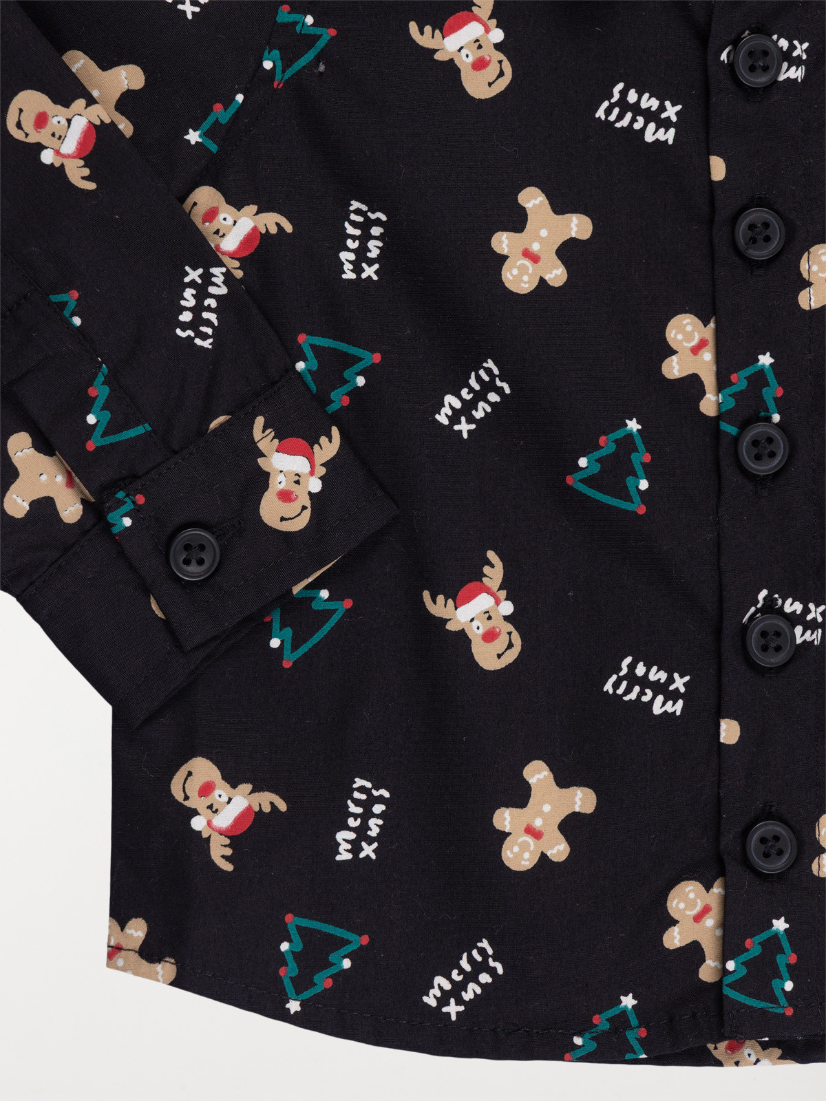 Chemise de Noël imprimée garçon (6-36M)