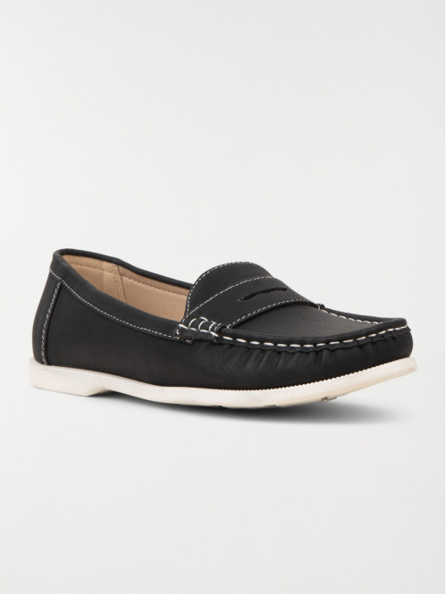 Mocassins noirs femme (36-41)