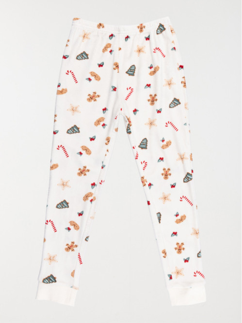 Pyjama motif de Noël fille...