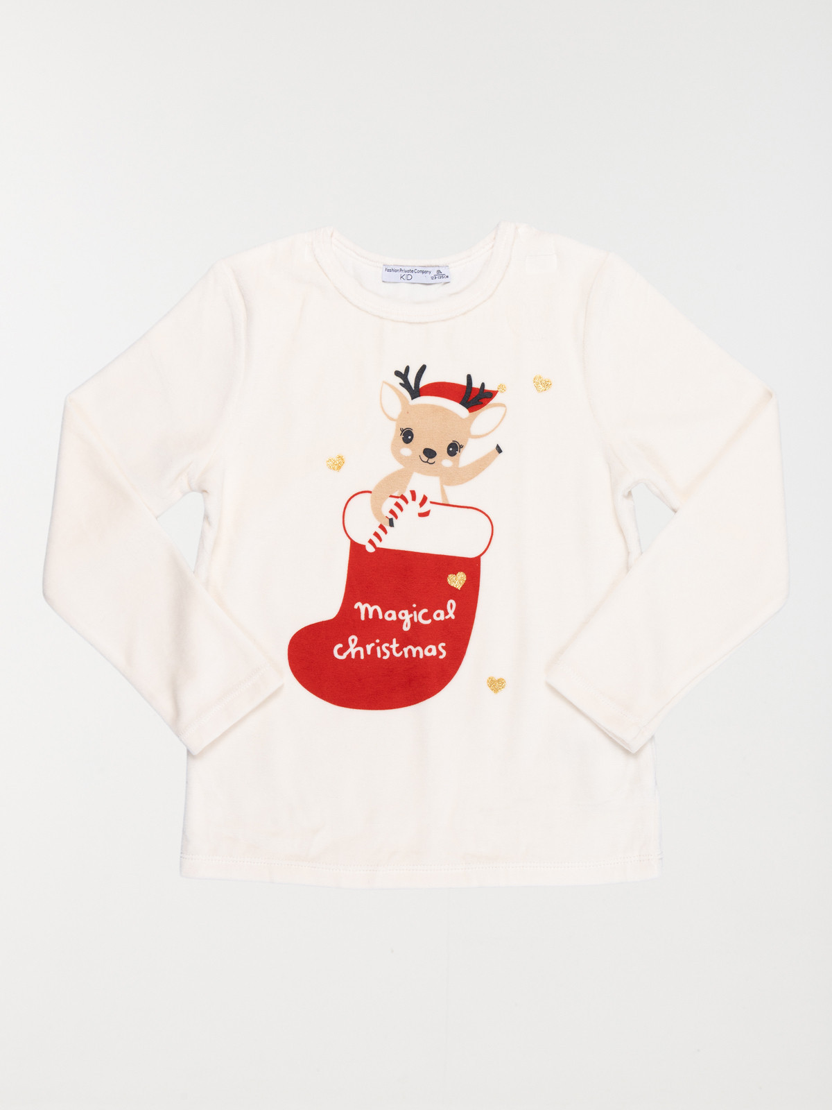 Pyjama renne de Noël fille (3-10A)