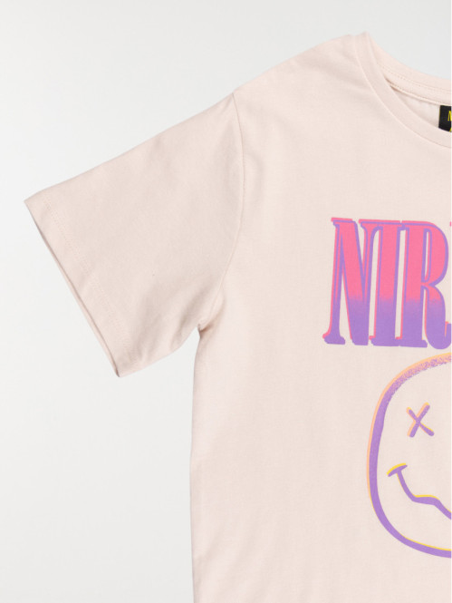Tee-shirt Nirvana fille...