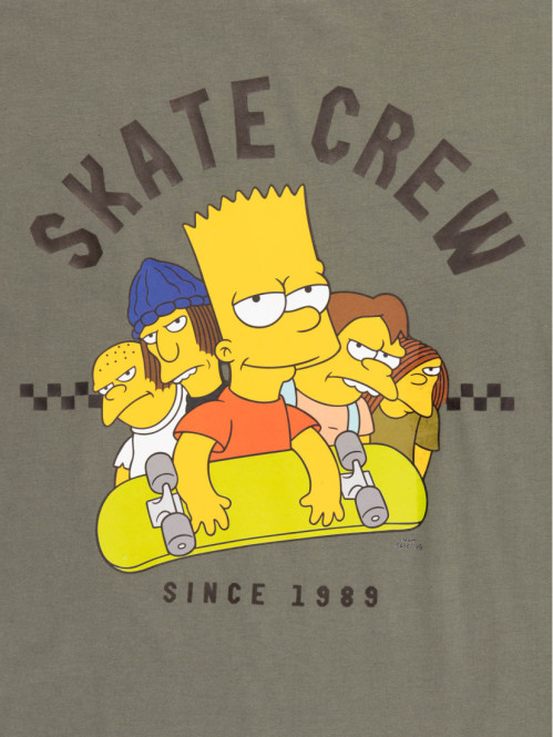 T-shirt Bart Simpson crew...