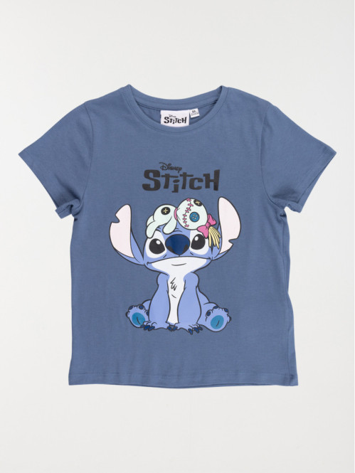 Tee-shirt Stitch fille (3-12A)