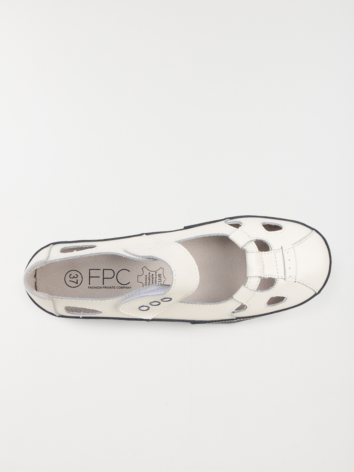 Chaussure confort bicolore femme (37-42) Chaussure confort bicolore femme (37-42)