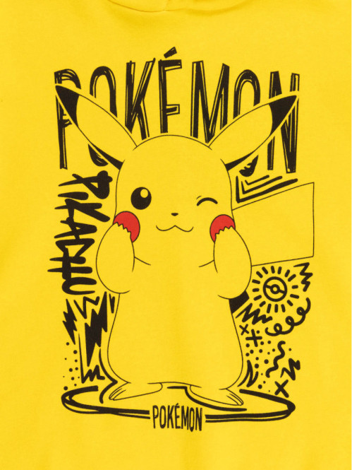 Sweat à capuche Pikachu...