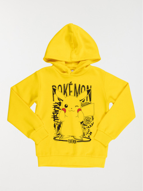 Sweat à capuche Pikachu...