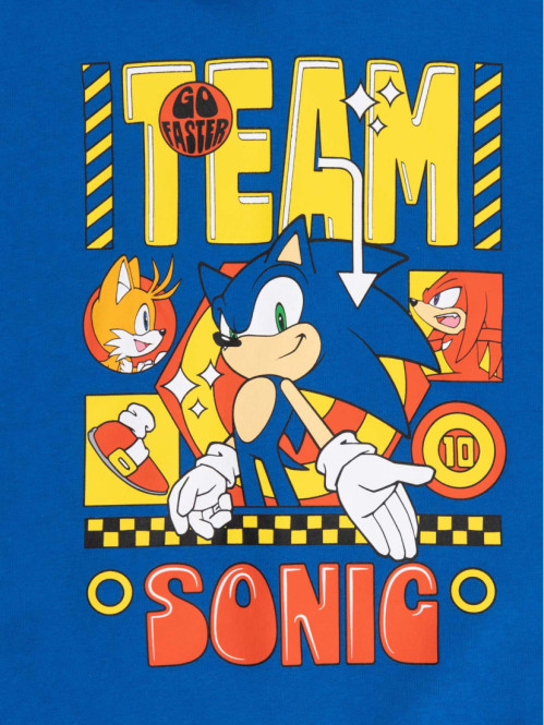 Sweat à capuche Sonic...