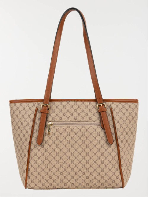 Sac imprimé avec porte-monnaie femme 