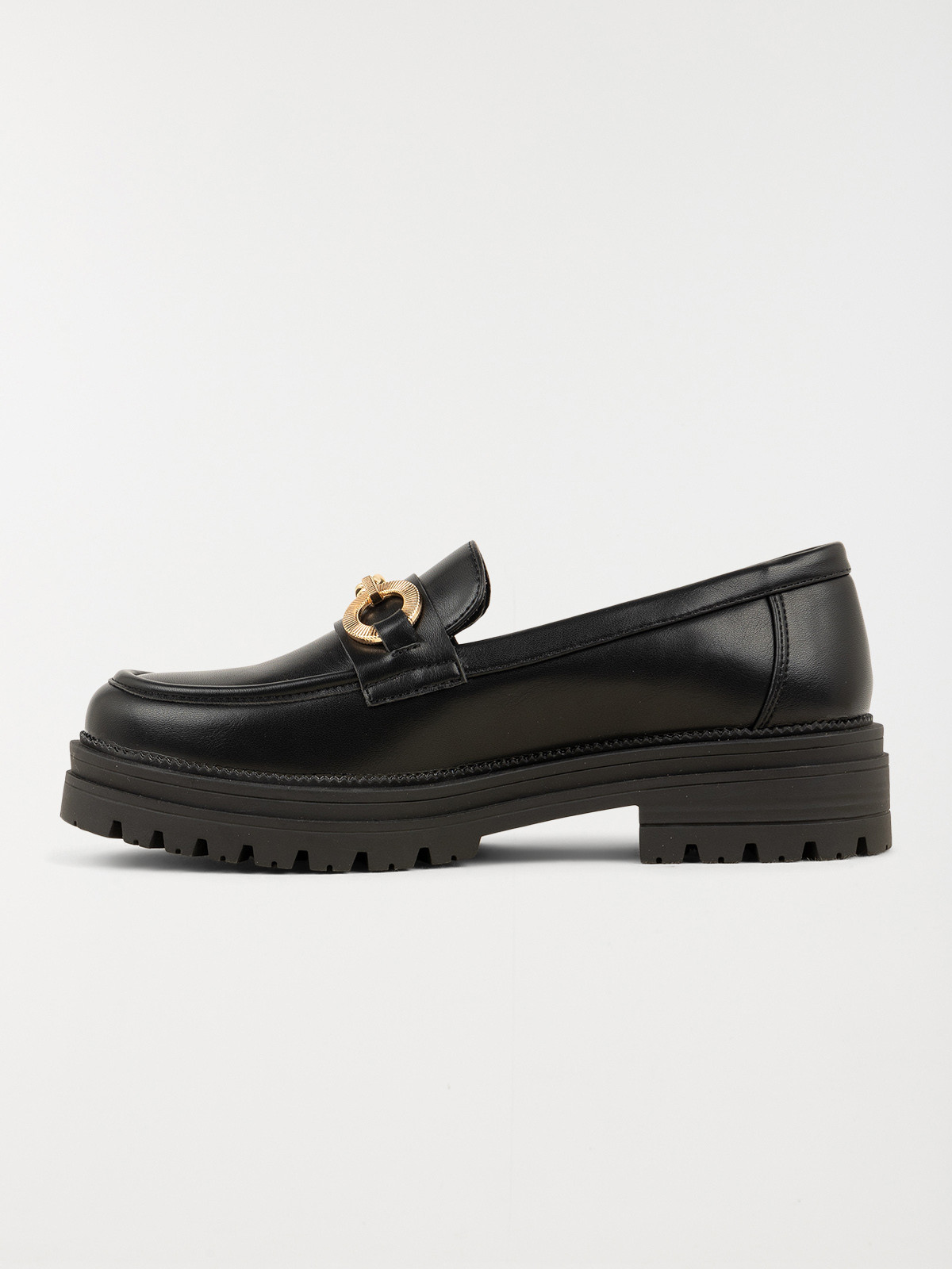 Mocassins coloris noir femme (36-41) Mocassins coloris noir femme (36-41)