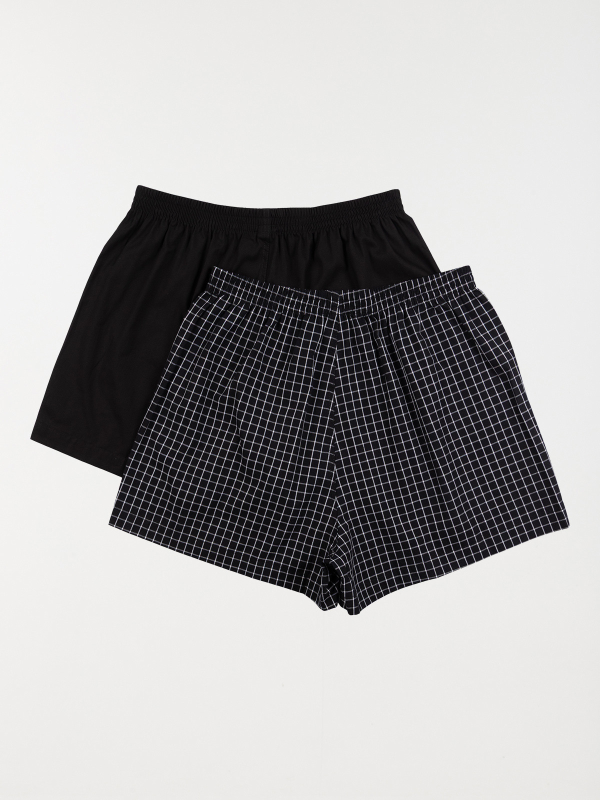 Lot de 2 caleçons coloris noir