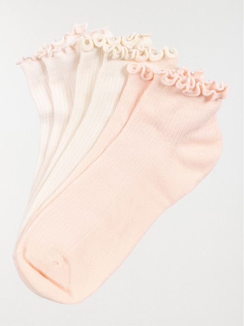 Lot de 3 paires chaussettes...