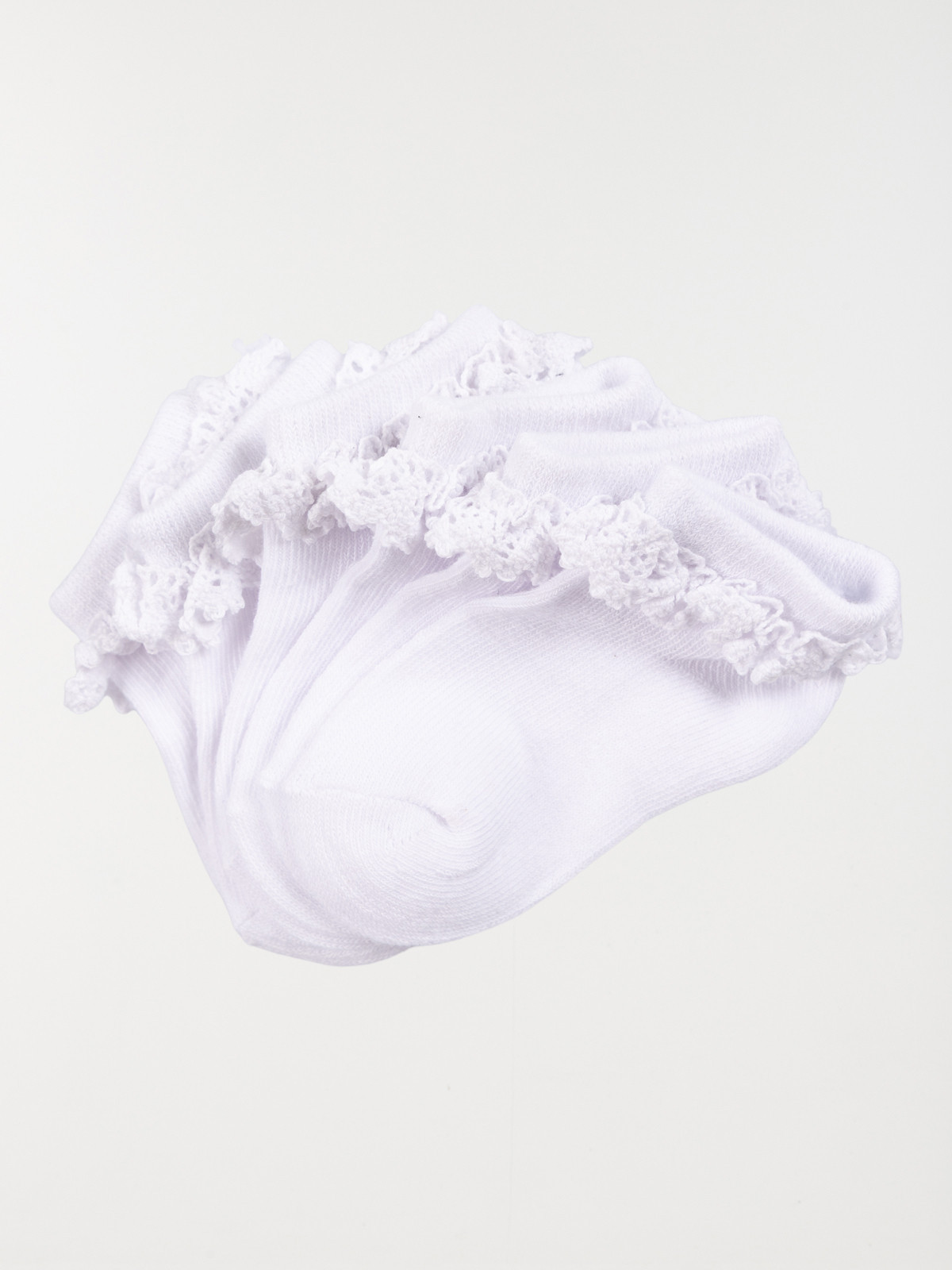 Lot 3 paires chaussettes dentelle fille