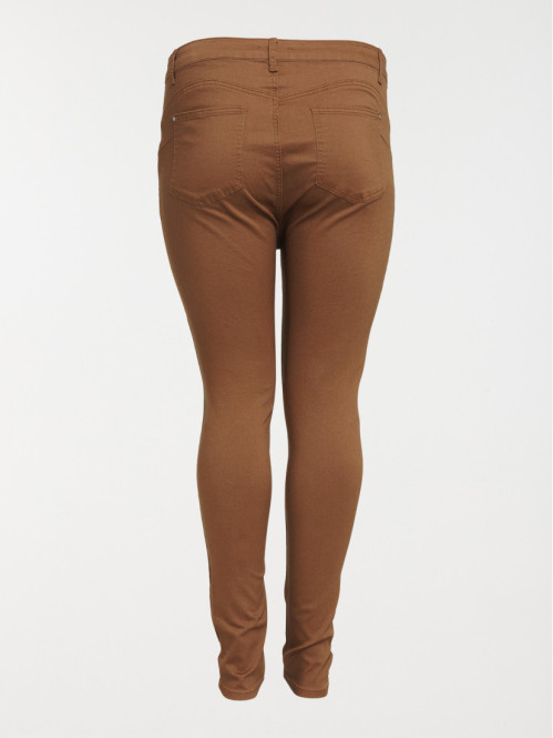 Pantalon camel foncé grande...