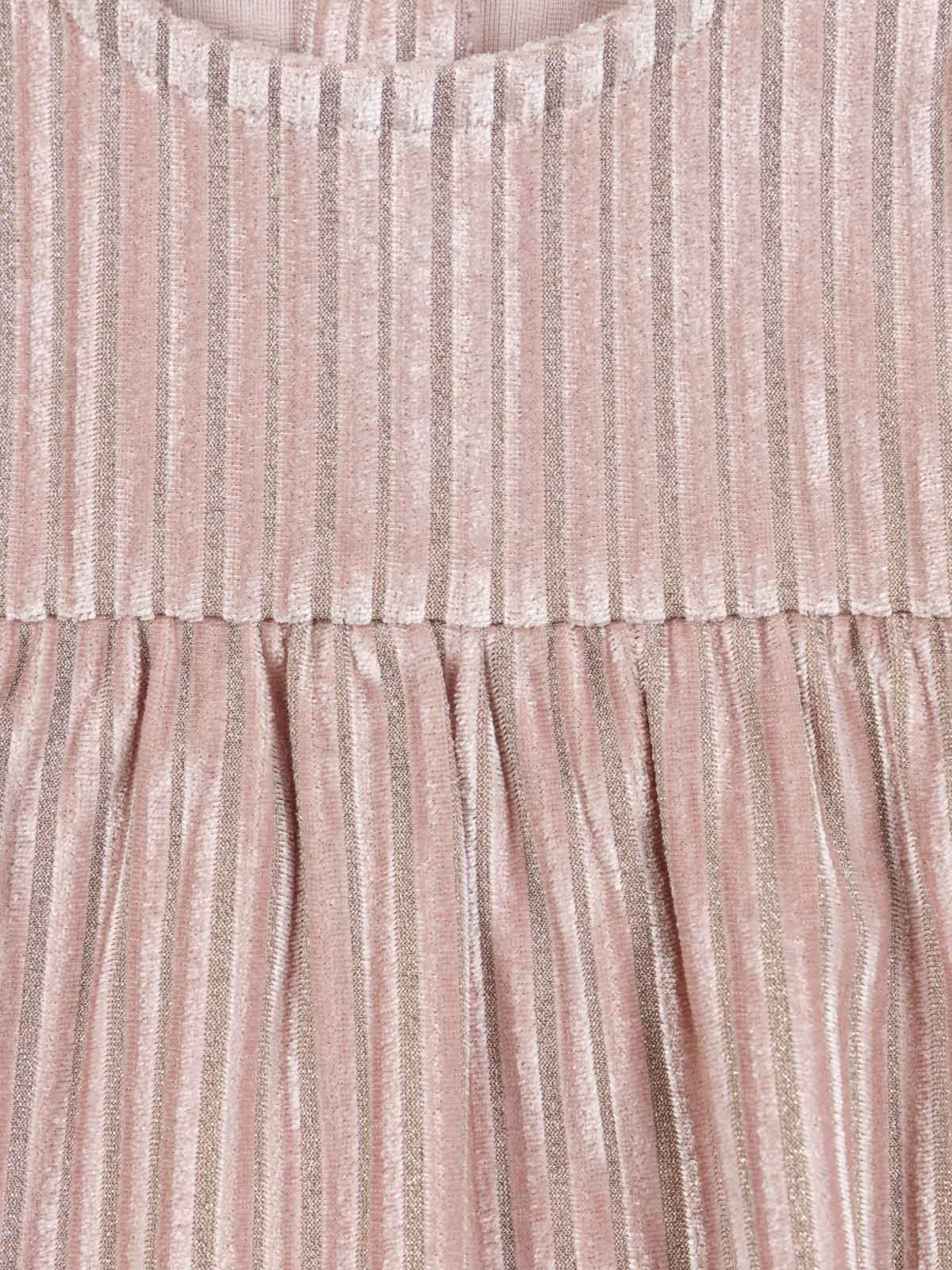 Robe velours plissée fille (3-36m)