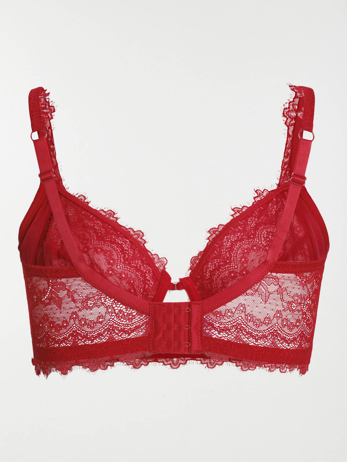 Soutien-gorge rouge grande taille femme