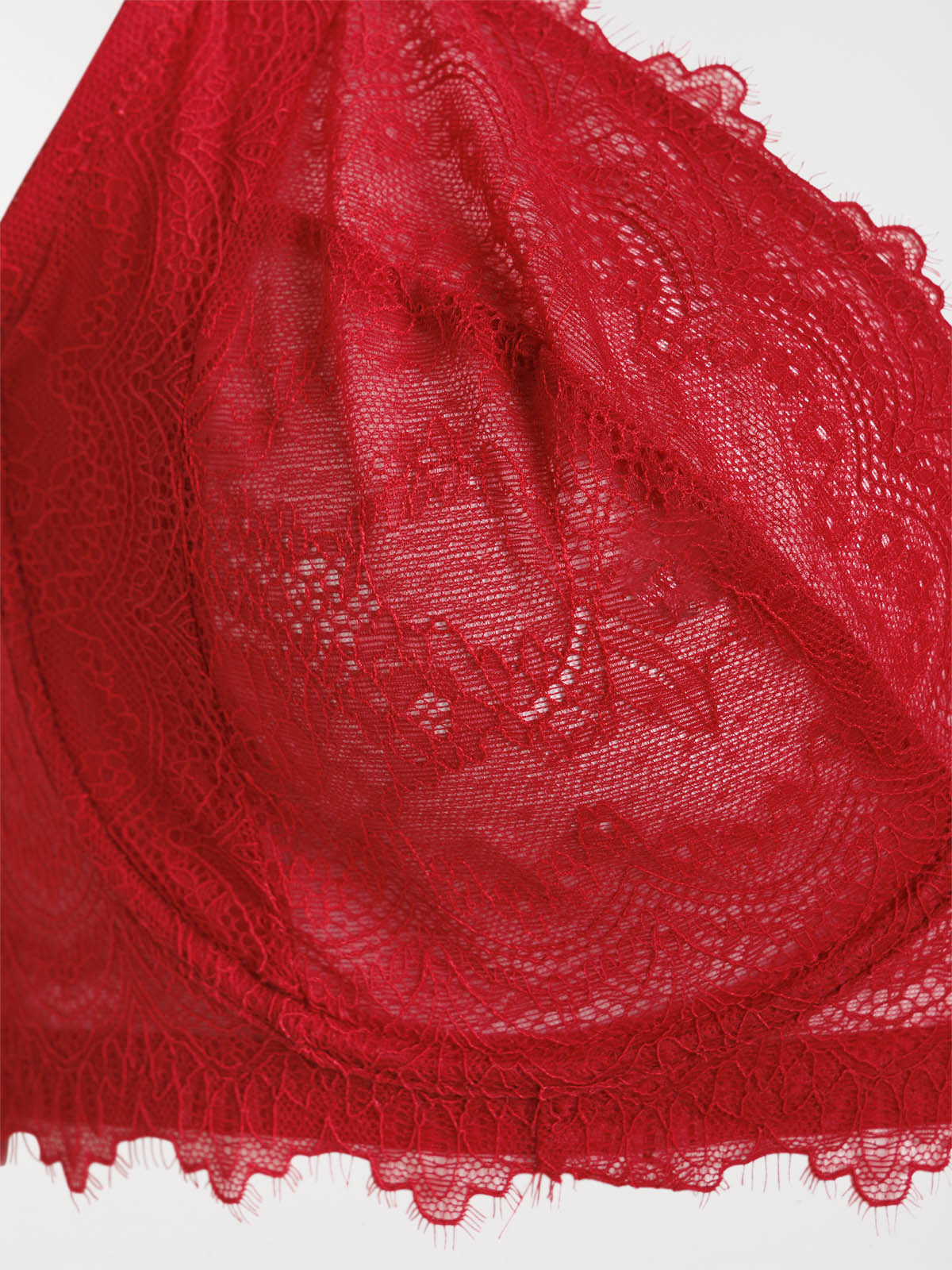 Soutien-gorge rouge grande taille femme