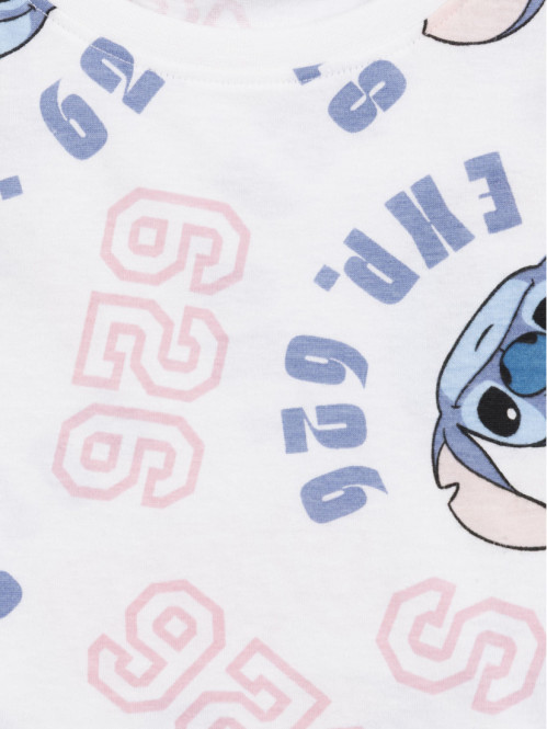 Tee-shirt Stitch blanc...