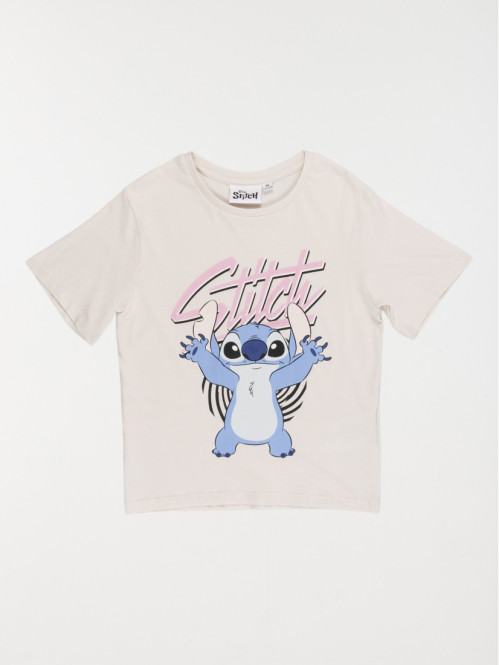 Tee-shirt Stitch fille (XXS-M)