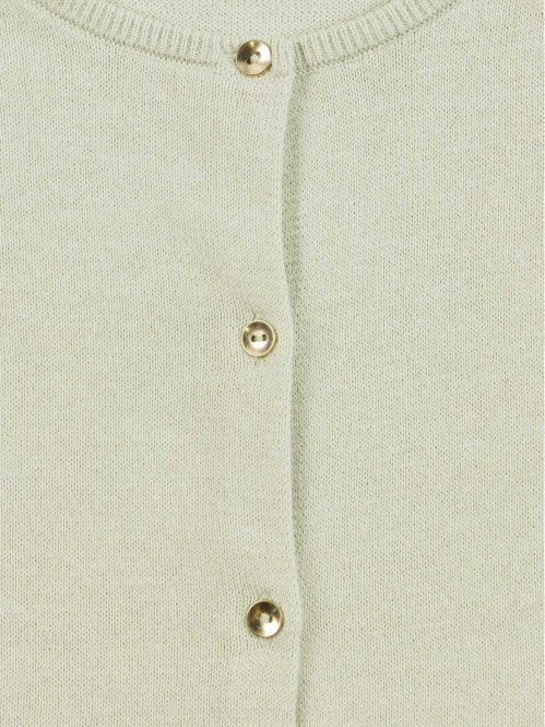 Gilet opaline boutonné...