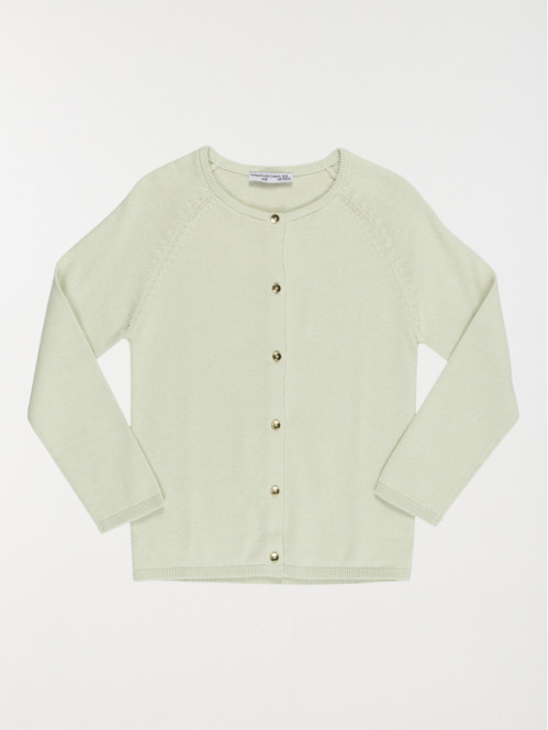 Gilet opaline boutonné...