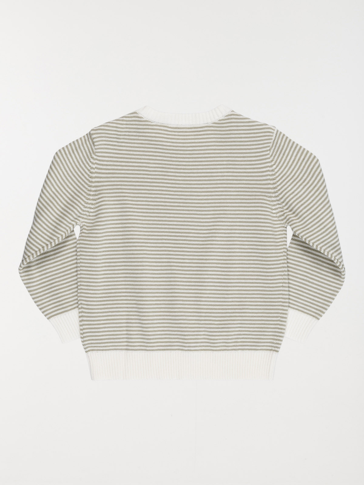 Pull rayé mousse clair garçon (3-36M)