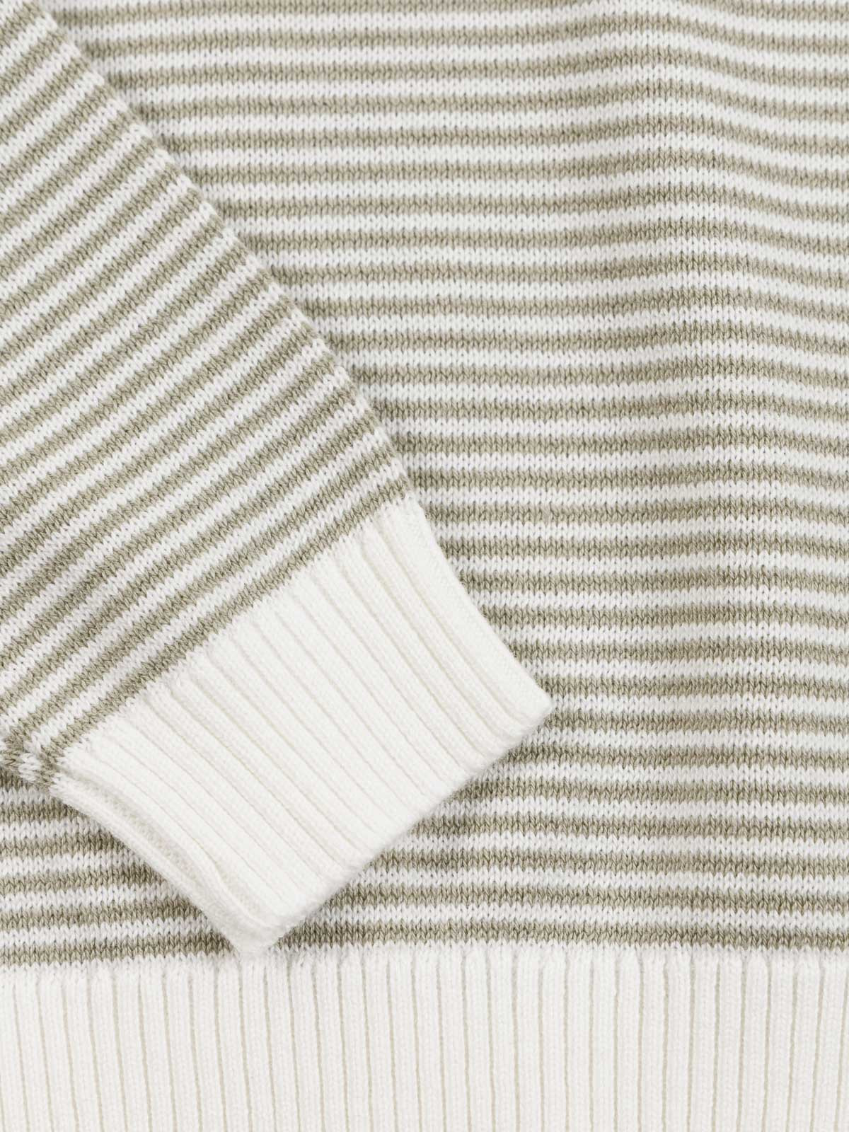 Pull rayé mousse clair garçon (3-36M)