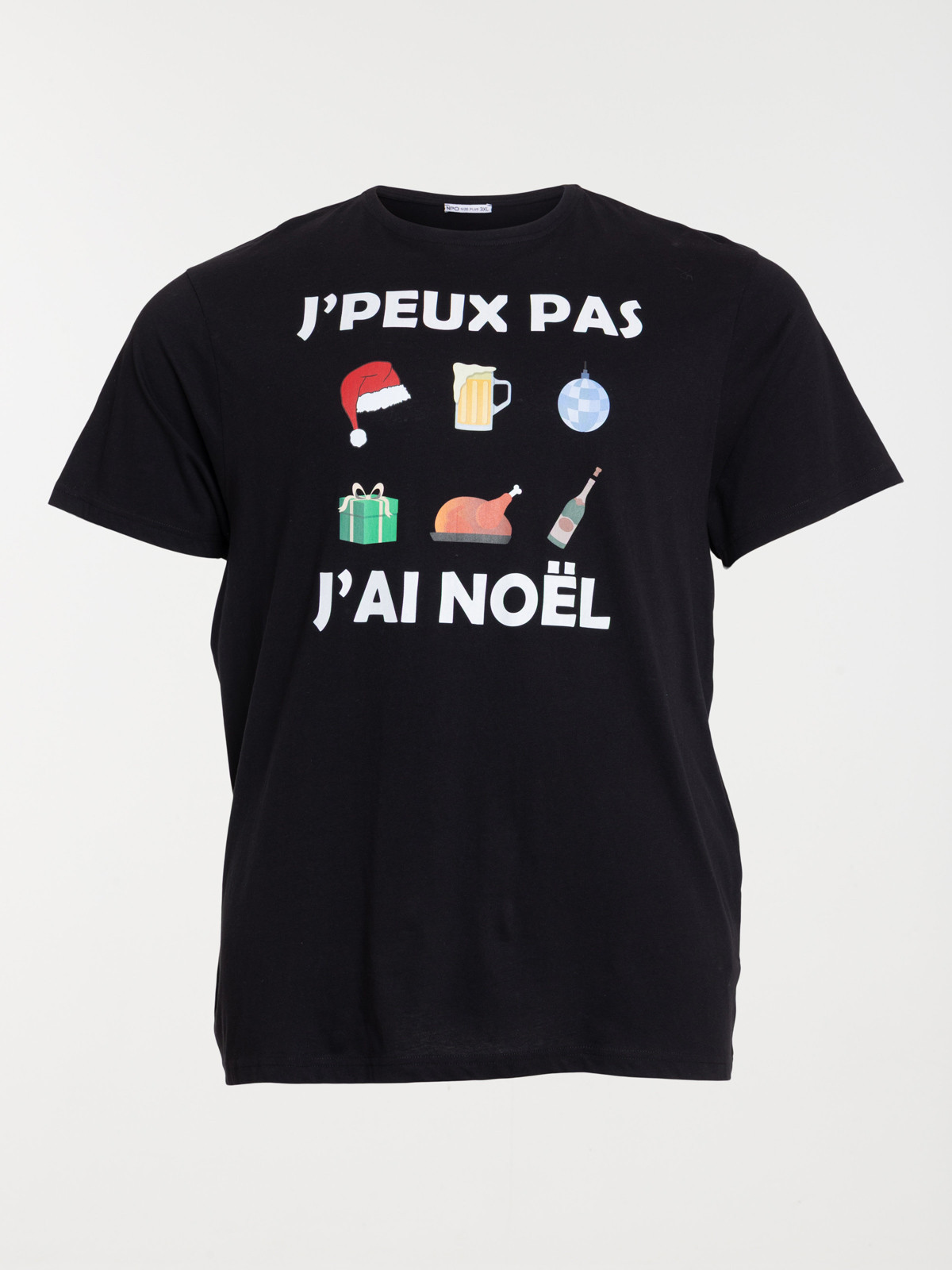 T-shirt de Noël grande taille homme T-shirt de Noël grande taille homme