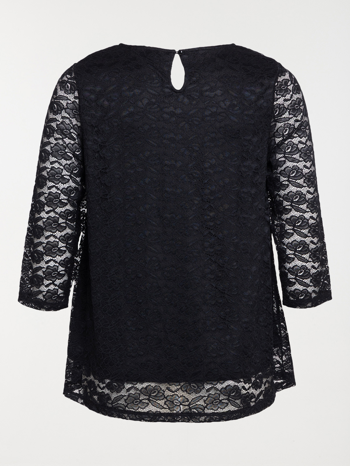 Tee-shirt dentelle grande taille femme