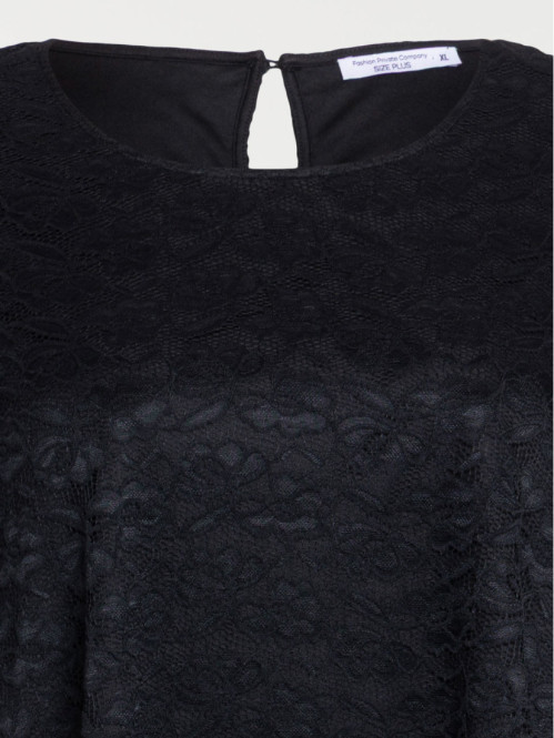 Tee-shirt dentelle grande...