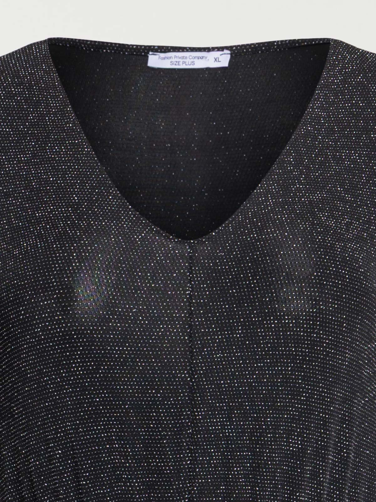 Robe pailletée grande taille femme