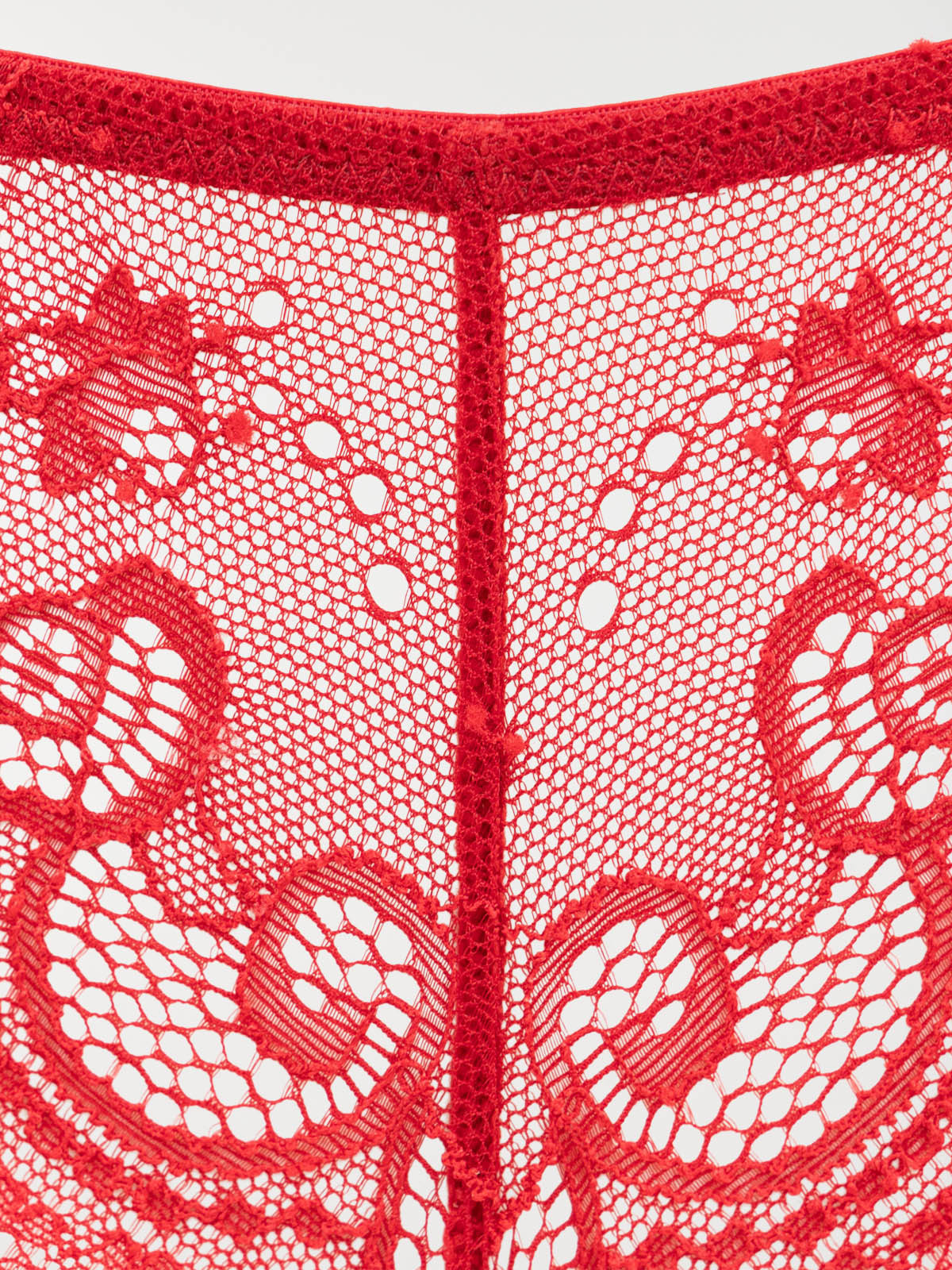 Tanga dentelle rouge femme (S-L)