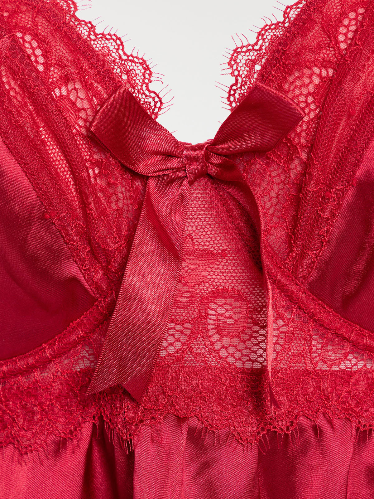 Nuisette dentelle grande taille femme