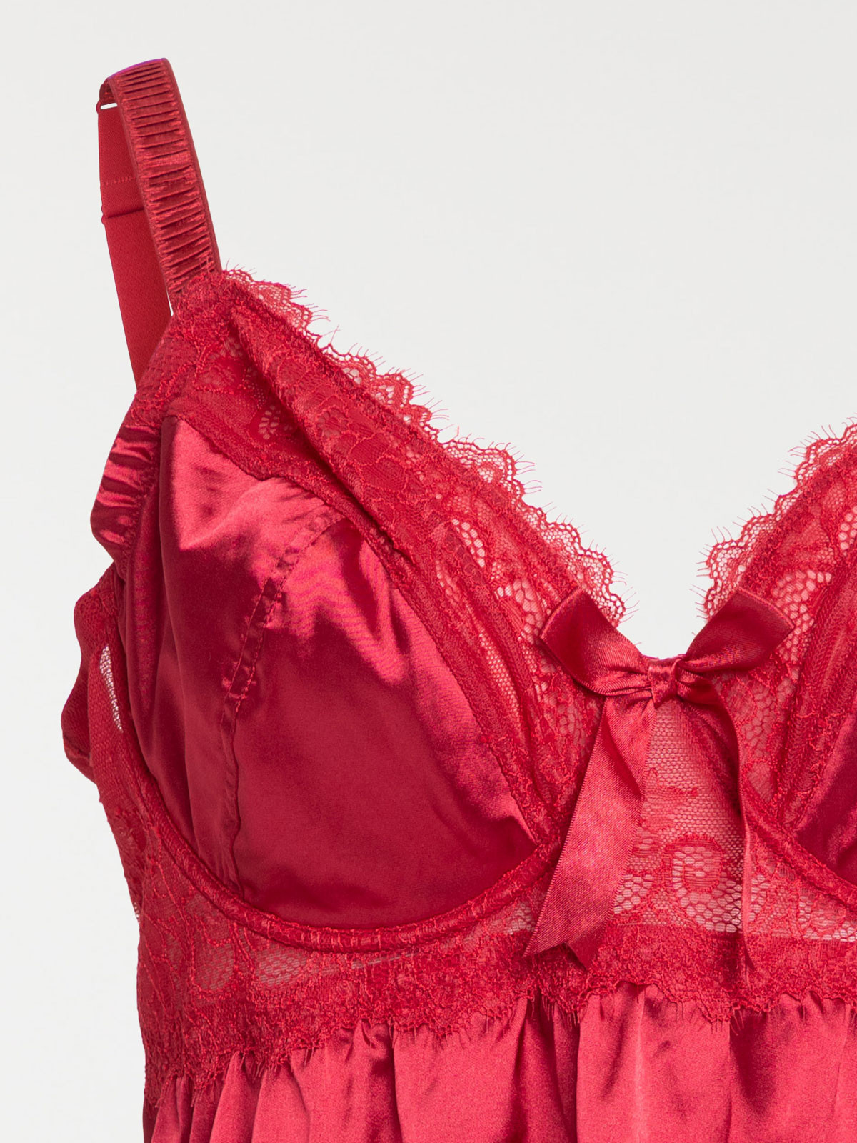 Nuisette dentelle grande taille femme