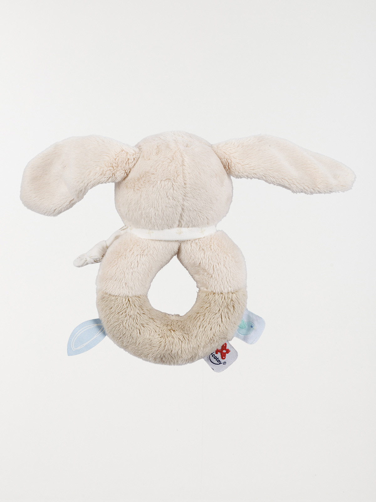 Hochet peluche lapin 16 cm