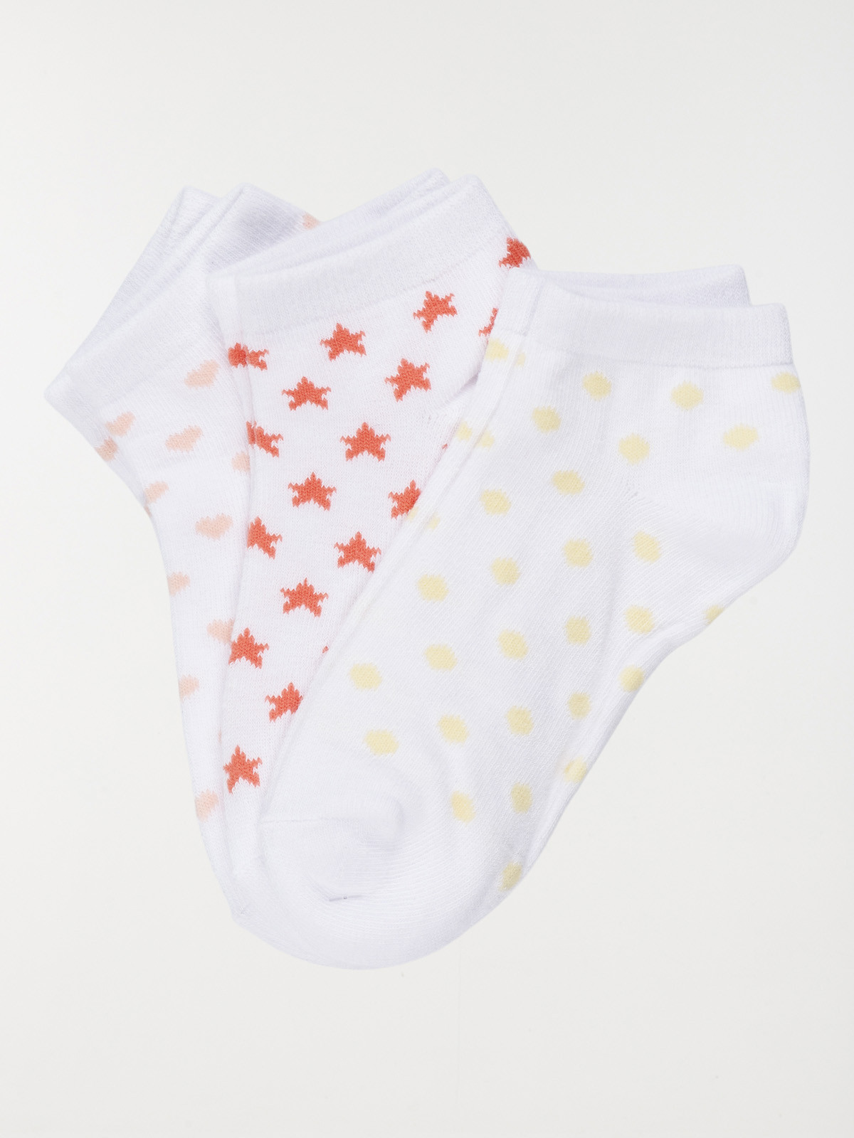 Lot 3 paires chaussettes fille