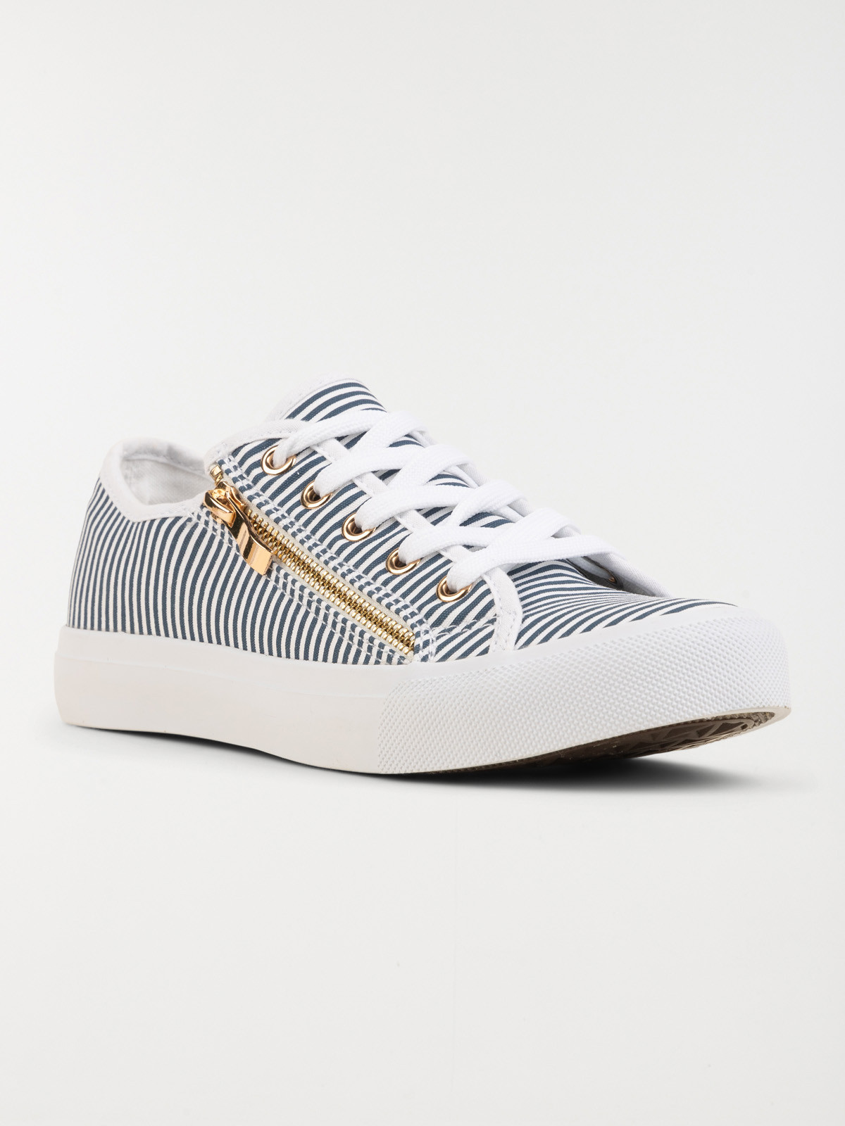 Chaussure toile rayée femme (36-41)