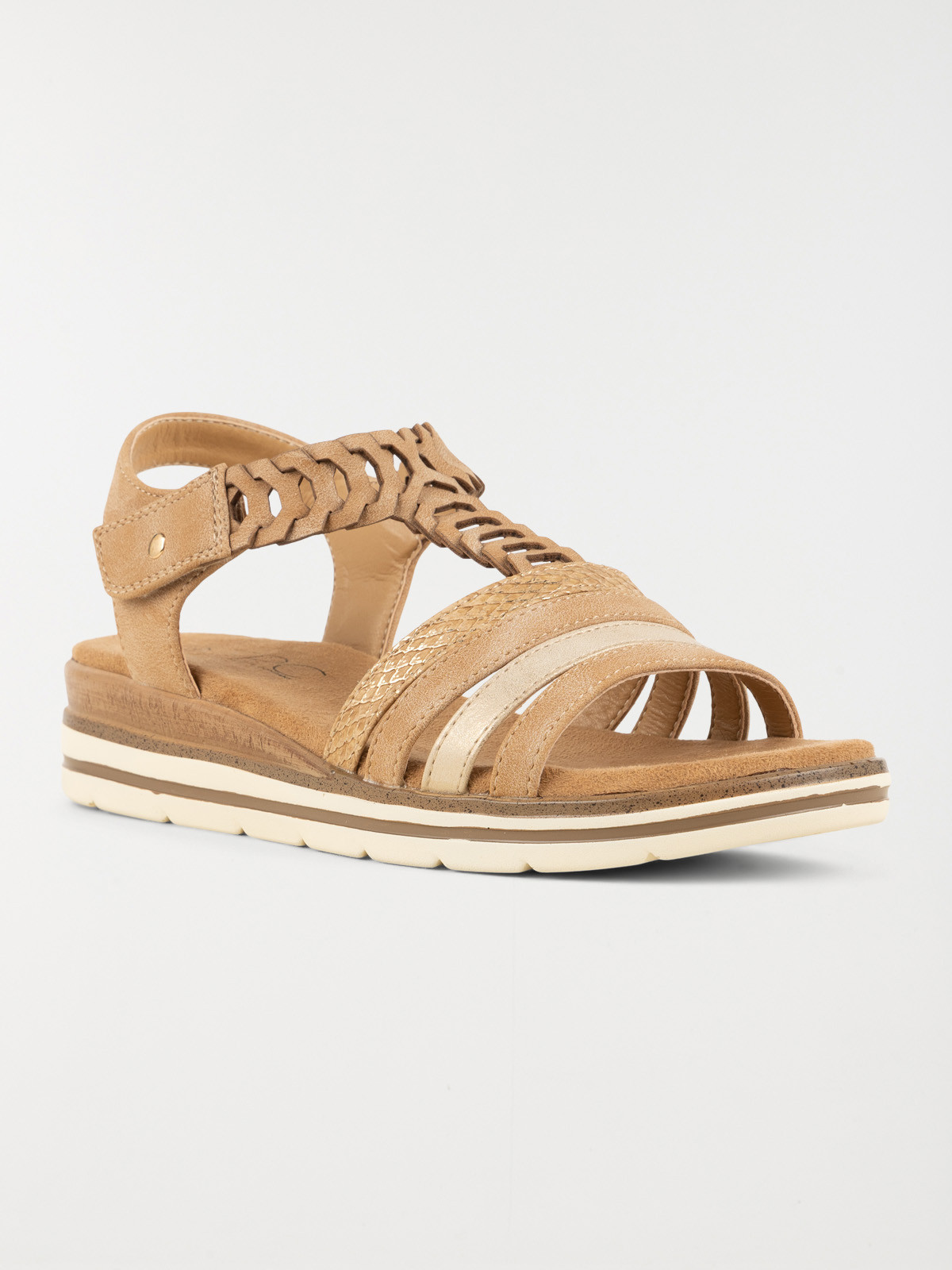 Sandale semelle confort femme (36-41) Sandale semelle confort femme (36-41)