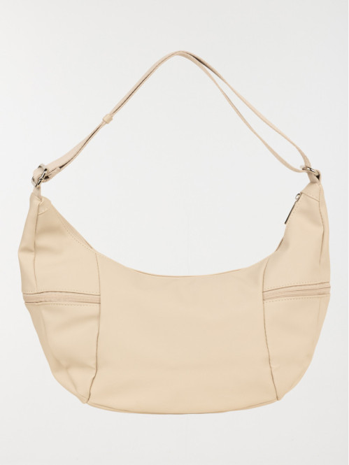 Sac besace demi-lune femme