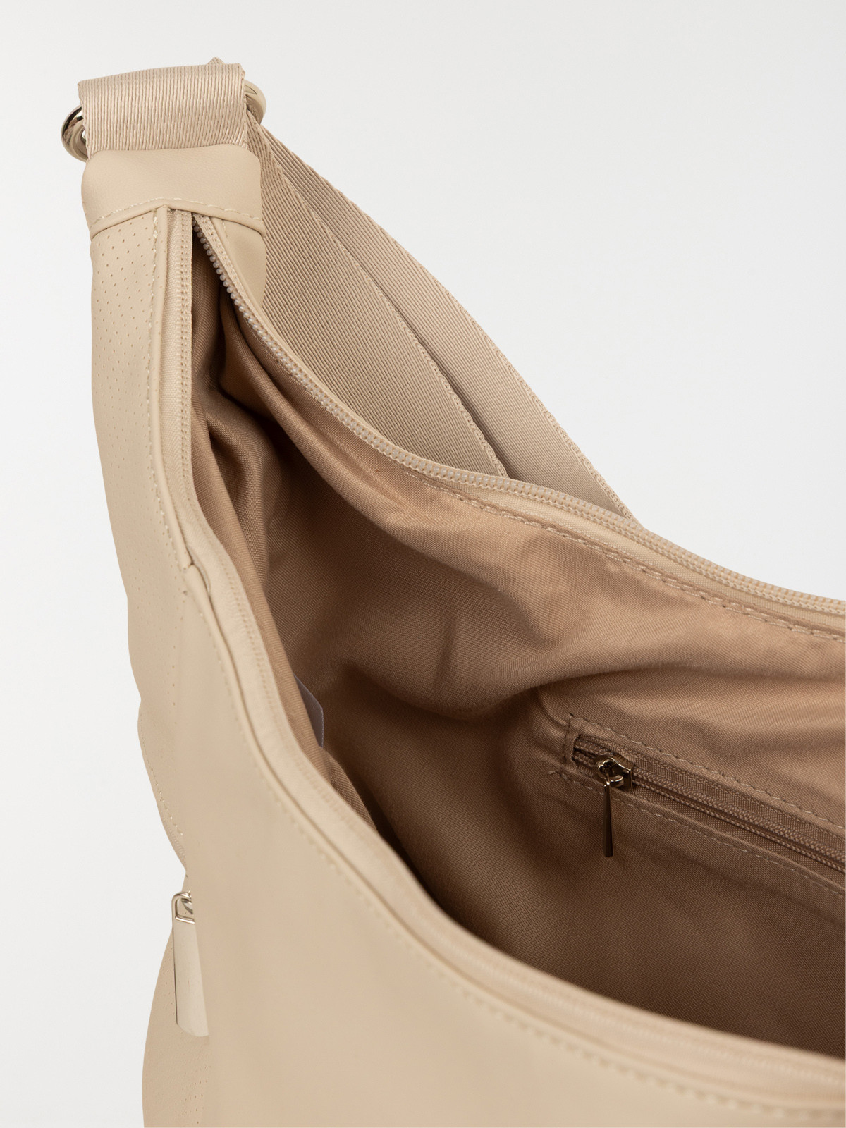 Sac besace demi-lune femme