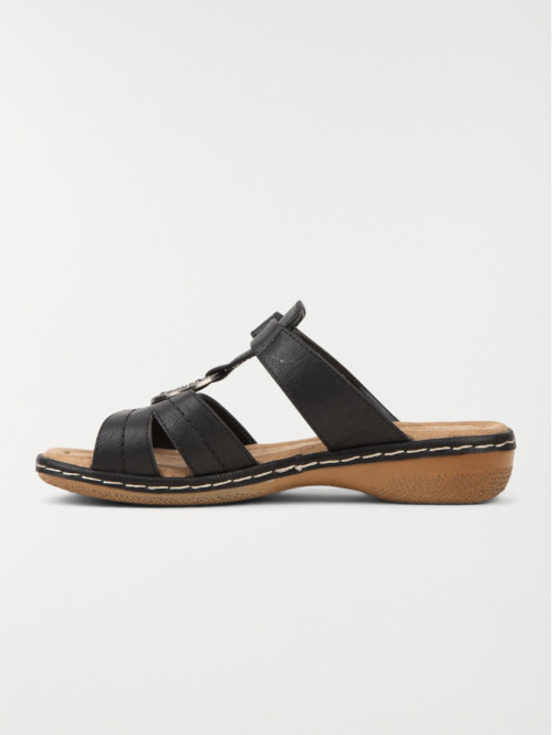 Mules confort femme noir...