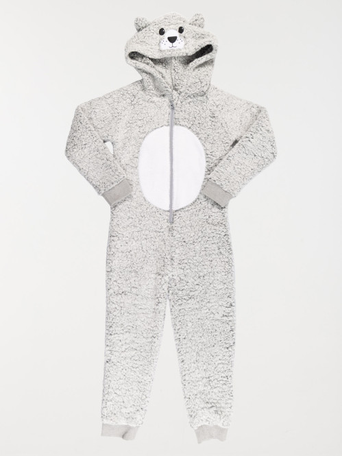 Combinaison zippée ourson...